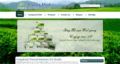 Desktop Screenshot of plantsmed.in